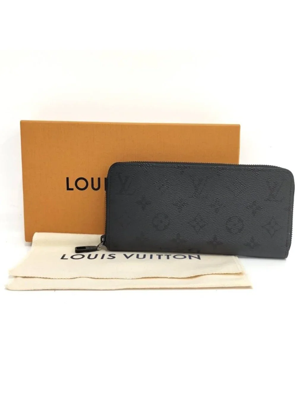 Louis Vuitton Zippy Wallet Horizontal Monogram Midnight
